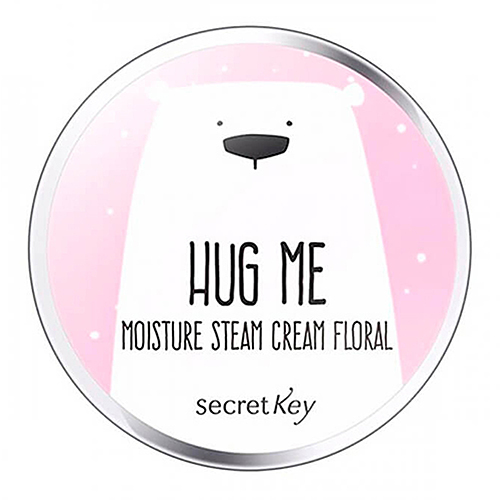 Secret Key Hug me moisture steam cream floral Крем паровой увлажняющий с цветочным ароматом, 80г