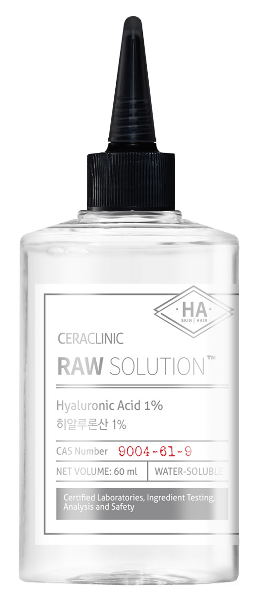 Evas Ceraclinic Raw Solution Hyaluronic Acid 1%, Универсальная сыворотка Гиалурон, 60мл