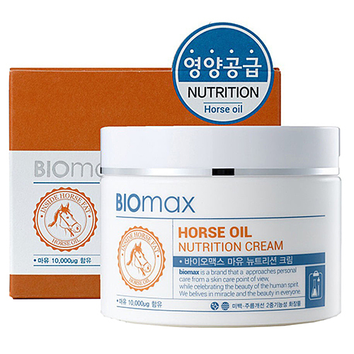 BioMax Horse oil nutrition cream Крем питательный с лошадиным маслом, 100мл