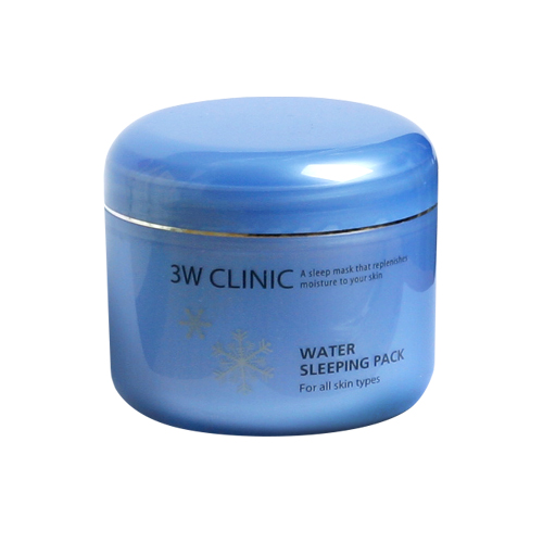 3W Clinic Water Sleeping Pack Маска для лица ночная интенсивно увлажняющая, 100 мл