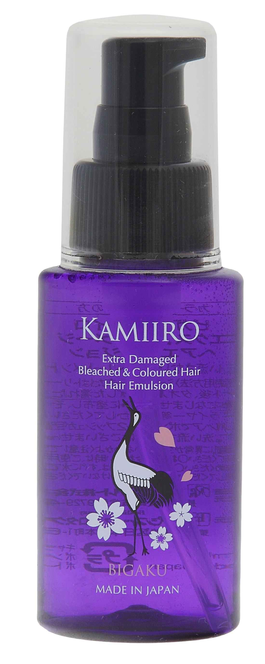 Kamiiro Extra Damaged Bleached&Coloured Hair эмульсия для восстановления волос, 60мл