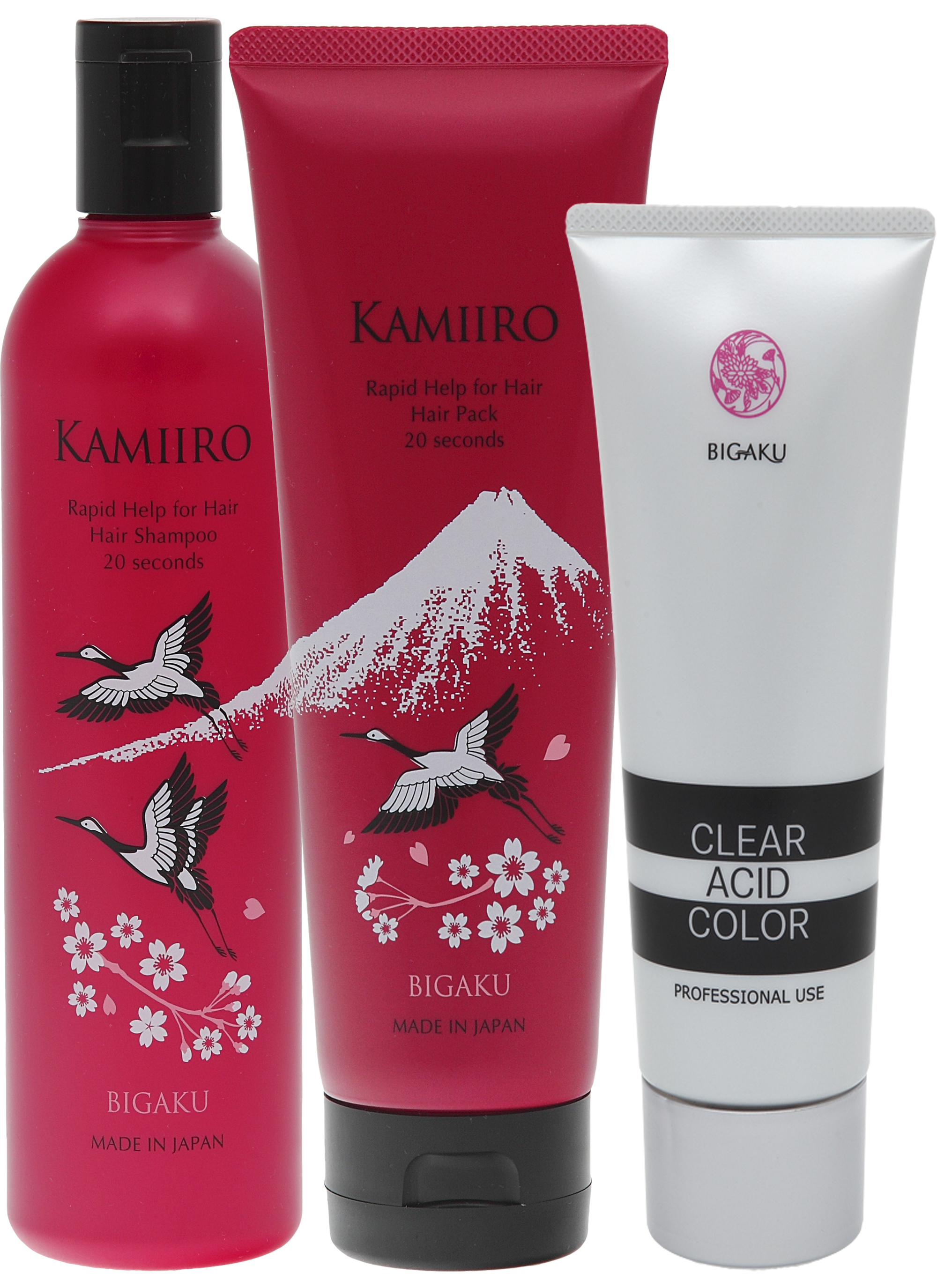 Kamiiro Rapid Help For Hair набор шампунь, маска и ламинирование 330мл+250г+160г