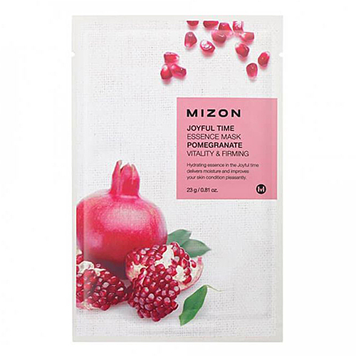 Mizon Joyful time essence mask pomegranate Маска тканевая с экстрактом граната, 23мл