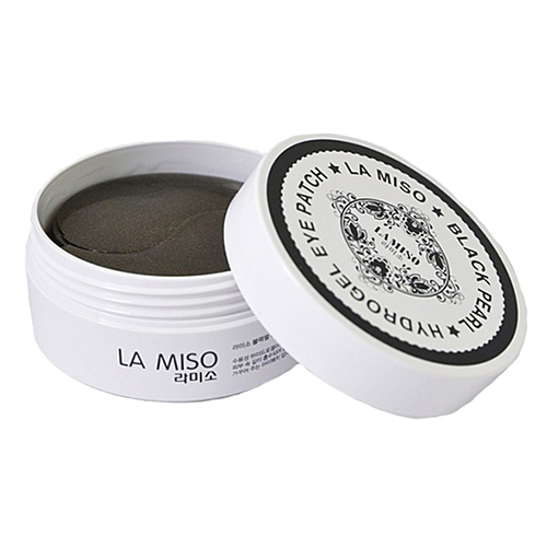 La Miso Black pearl hydrogel eye patch Патчи гидрогелевые с черным жемчугом, 60 шт