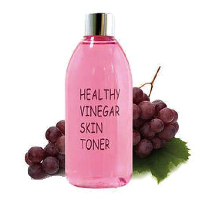 Realskin Healthy vinegar skin toner Grape wine Тонер для лица красное вино, 300 мл