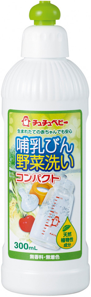 Chu-Chu Baby Жидкое средство для мытья детских бутылок, овощей и фруктов, 300 мл 