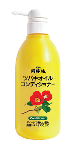 Kurobara Tsubaki Oil кондиционер для поврежденных волос с маслом камелии, 500мл