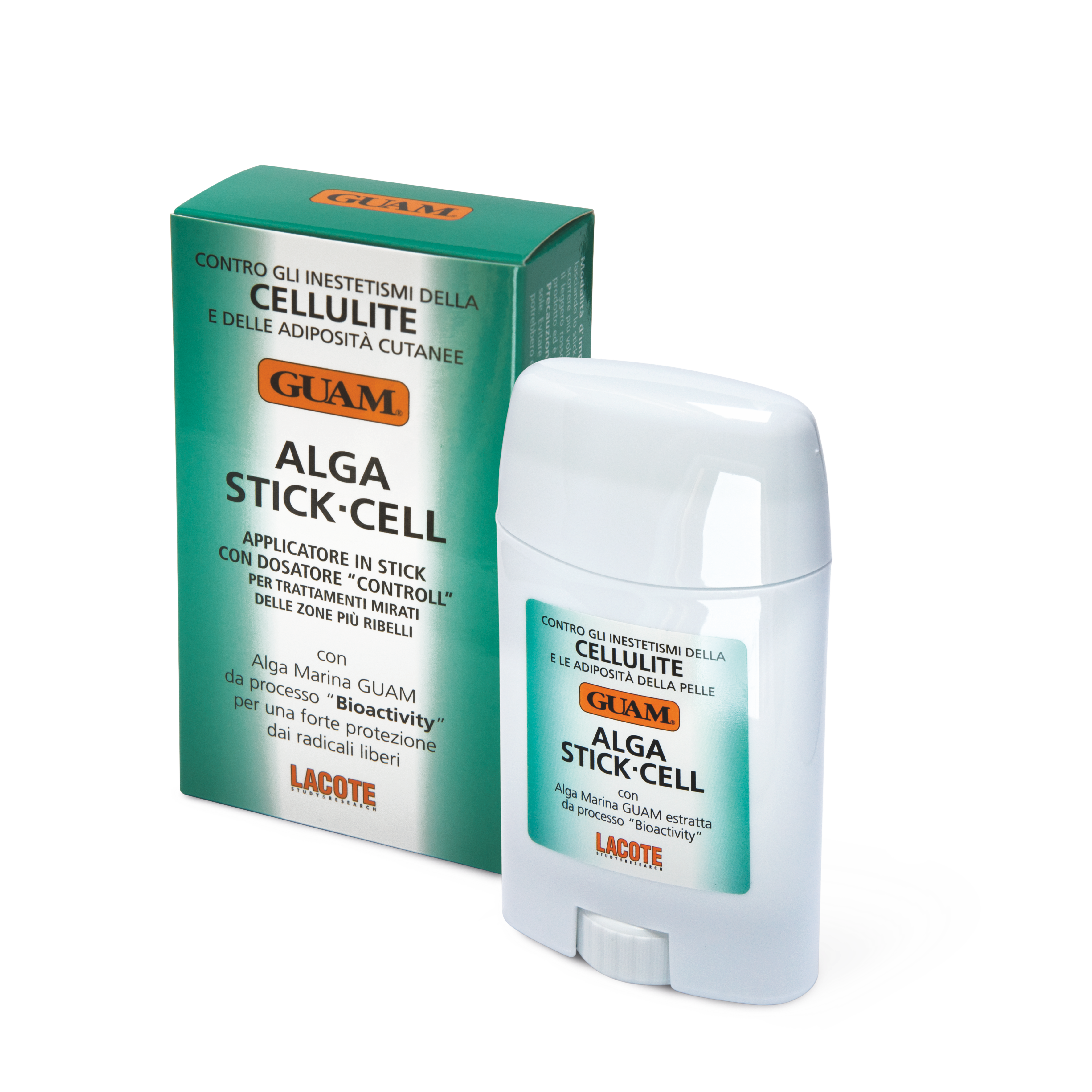 Guam Alga Stick-Cell Стик антицеллюлитный с экстрактом водоросли, 75 мл