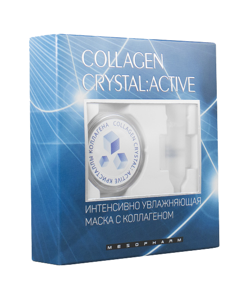 Mesopharm Collagen:Crystal Active маска с коллагеном интенсивно увлажняющая, 30г
