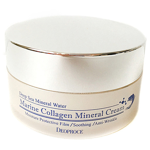 Deoproce Marine collagen mineral cream Крем омолаживающий с морским коллагеном, 100г