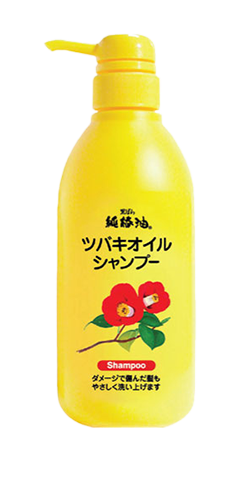 Kurobara Tsubaki Oil шампунь для поврежденных волос c маслом камелии, 500мл