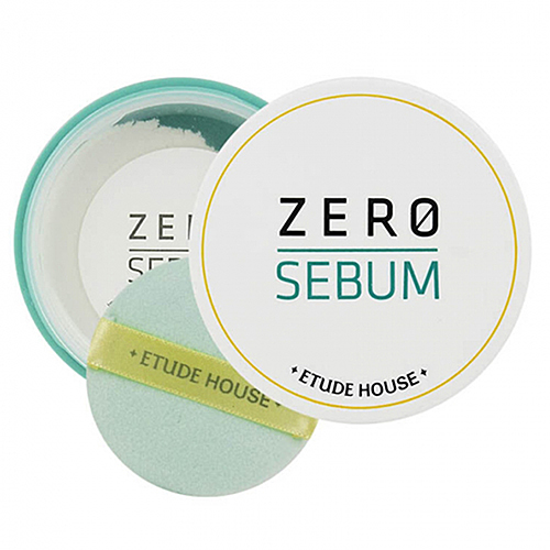Etude House Zero sebum drying powder Пудра для проблемной кожи подсушивающая, 6г
