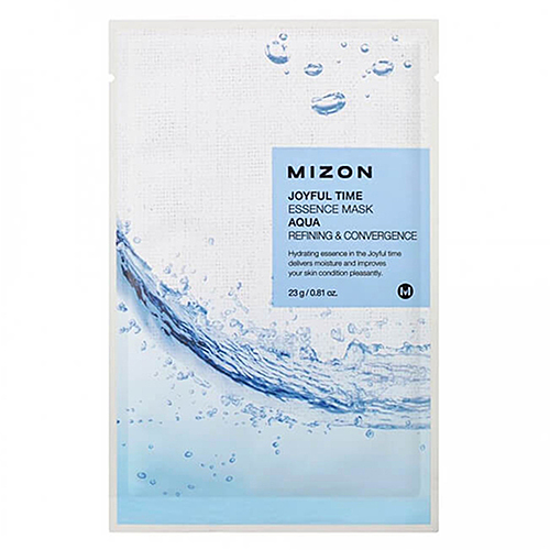 Mizon Joyful time essence mask aqua Маска тканевая с морской водой, 23г