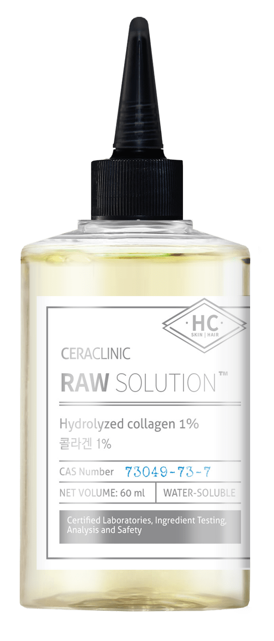 Evas Ceraclinic Raw Solution Hydrolyzed Collagen 1%, Универсальная сыворотка с коллагеном, 60мл