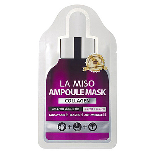 La Miso Ampoule mask collagen Маска ампульная с коллагеном, 25г