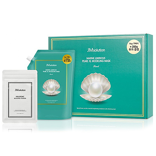 JMsolution Marine luminous pearl XL modeling mask Альгинатный набор с жемчугом, 250г