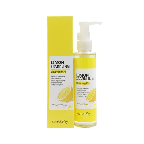 Secret Key Lemon sparkling cleansing oil Масло гидрофильное с экстрактом лимона, 150мл