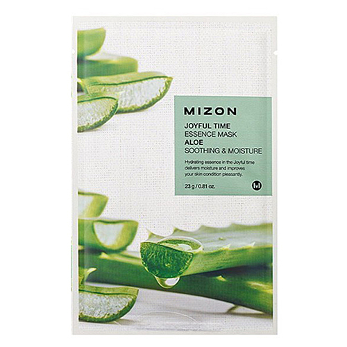 Mizon Joyful time essence mask - aloe Маска тканевая с экстрактом алоэ, 23г